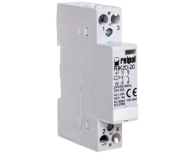 Stycznik modułowy 20A 2Z 0R 24V AC RIK20-20-24 2608178