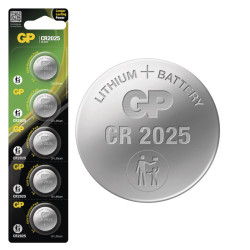 Bateria CR2025 GP 3V 5szt. BLISTER