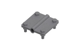 Złącze uniwersalne 2-elem. 80x80 drut8-drut8 stal ocynkowana ogniowo 215.4 OG 21500402