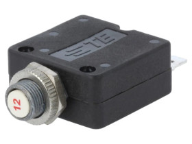 Wyłącznik nadprądowy 250VAC 50VDC 12A SPST-NC na panel W58-XB1A4A-12