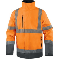 PU-COATING POLYESTER HI VIS PARKA