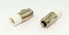 Kontrolka LED B7S biała, zas. 24Vdc