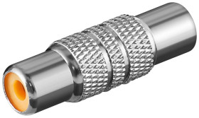 Adapter cinch, gniazdo na gniazdo, wersja metalowa