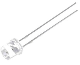 KTL052BUCI dioda LED niebieska szerokokątna, średnica 5mm