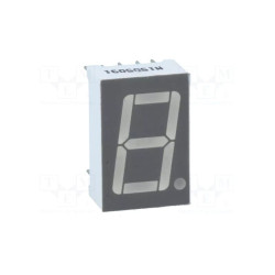 Wyświetlacz LED KW1-561ASA 14,2mm wysok.znaku 1-cyfra czerwony wsp.anoda