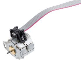 Silnik krokowy 12 V 50mNm 18° średnica wału: 1.5mm Johnson Electric żyły: 6