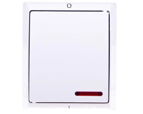 FALA Łącznik hermetyczny podwójny IP44 z podświetleniem biały ŁNH-11HS/00