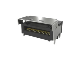 Złacze krawędziowe PCB 74-pinowe, raster 0.6mm, Amphenol Communications Solutions