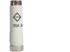 Wkładka bezpiecznikowa NDZ DI/E16 wykonanie szybkie F 25A 500VAC LNDZF25 HAGER