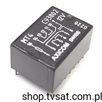 MT4C93802 Relay 12VDC 1.25A 480 Ohm THT AXICOM