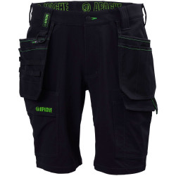 Apache WHISTLER 38W Whistler Black Stretch Holster Shorts Waist 38&quot;