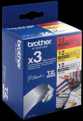 TZ-31M3 Brother TZ multi-pack / 3 tapes / 12 mm / 8 m