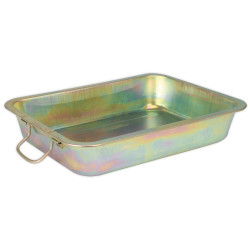 Sealey DRPM2 Metal Drain Pan 12ltr