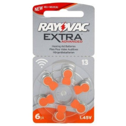 Bateria RAYOVAC Extra 13 / PR48 B6 (6szt)