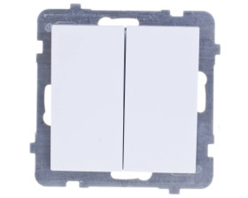 AS Łącznik świecznikowy biały ŁP-2G/m/00