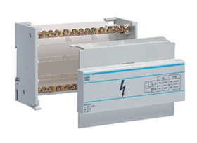 Moduł 2 -pinowe na szynę DIN Hager Blok zaciskowy 90A