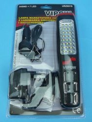 LAMPA WARSZTAT.24SMD+7LED ŁAD.SIEĆ/SAM.