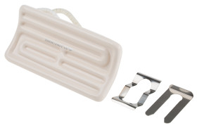 Ceramiczny element grzewczy 250 W 230 V AC długość 122mm Wygięty element ceramiczny