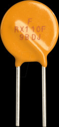 FRX110-60F PTC-Fuse, radial, 60V, 1.1A, resettable