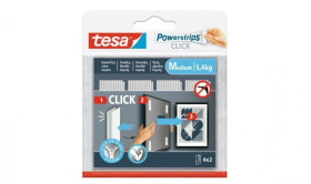 RZEPY do obrazów Powerstrips CLICK 4x2 M 77721-00003-00