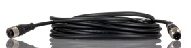 Przewód czujnik-siłownik ze złączem Złącze M12 liczba rdzeni 4 długość 5m Rodzaj A Żeńskie Złącze B Złącze M12
