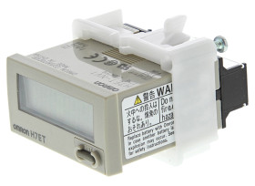 Licznik 4.5 → 30 V dc Resetowanie Ręczne Omron LCD 7-cyfrowy Licznik