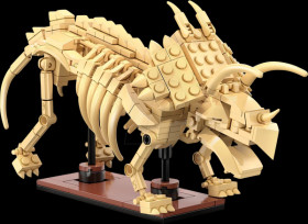 402890 CaDA Triceratops dinosaur fossil bricks