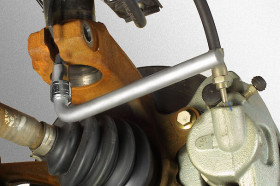 Akumulator litowo-jonowy, Kwadratowy, typ: Uchwyt kołnierza rozrzutnika, rozmiar: 1/4 cala