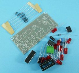 PŁYWAJĄCE ŚWIATŁO LED CD4017 DIP-16 ZDSM