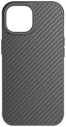 Black Rock Robust Carbon Cover Apple iPhone 15 czarny Odporny na wstrząsy