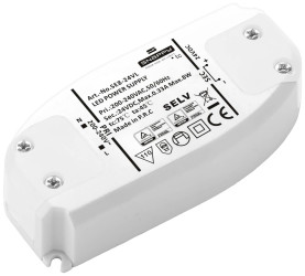 Dehner Elektronik SE 8-24VL (24VDC) Transformator LED, Sterownik LED Stałonapięciowy 8 W 0.33 A 24 V/DC 1 szt.