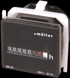 BW 40.18 Operating hours counter for panel mounting