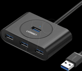 20290 USB 3.0 4-port hub, 0.5-m connection cable