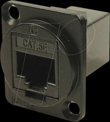CP30220MB RJ45 Adapter Front Panel Mount, Cat.5e, FT Series