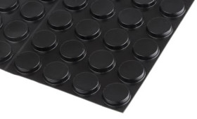 Nóżki antywibracyjne, 19.1mm, Okrągła