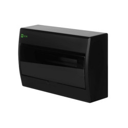 Rozdz. 12mod.n/t IP40 1x12 czarna EP-Na 512998