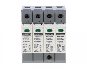 OGRANICZNIK PRZEPIĘĆ 4P 8kA(10/350) KLASA Typ T1+T2 SCHELINGER A51-SPD02-4P