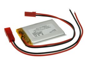Akumulator; Li-Po; 403045; 3,7V; 450mAh; 4x30x45mm; Zabezpieczenie PCM; konektor+ gniazdo 2,54*2piny; AKYGA; RoHS