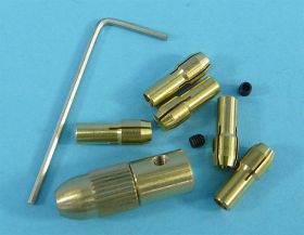 UCHWYT WIERTARSKI 0,5-3,0mm NA OŚ3,17mm