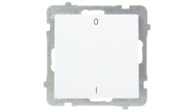 As Łącznik Podwójny Biały Łp-11G/M/00