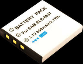 40691 Battery, digital camera, compatible, 850 mAh
