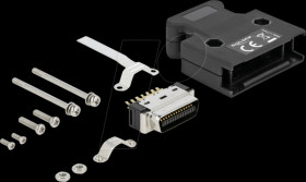 66623 MDR male 26 pin solder connection with housing