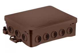 Puszka naścienna 90x40x135mm z dławnicą zintegrowaną samozatrzaskowa bezhalogenowa odporna na UV 35404115