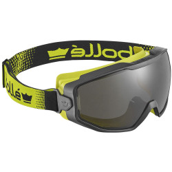 Bolle Safety SPECTN20W Spectrum Platinum Smoke Vented Goggles Black/Yellow