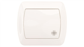 Simon Akord Łącznik Krzyżowy Biały Aw7/11