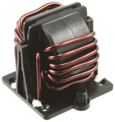 Dławik kompensacyjny 250 μH 50A Promieniowe -30 → +50% Wtyczka PC 0.9mΩ Rdc