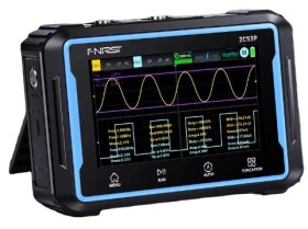 Fnirsi 2C53P przenośny oscyloskop cyfrowy z multimetrem i generatorem 2x50MHz 250MSa/s