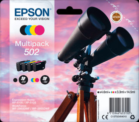 C13T02V64010 Epson ink - 4-colour - 502 - original