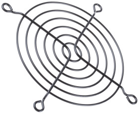 Osłona wentylatora 92mm RS PRO rozstaw otworów 82.5mm Stalowe