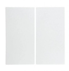 Modul Klawisz podwójny łącznika świecznikowego biały 53162389